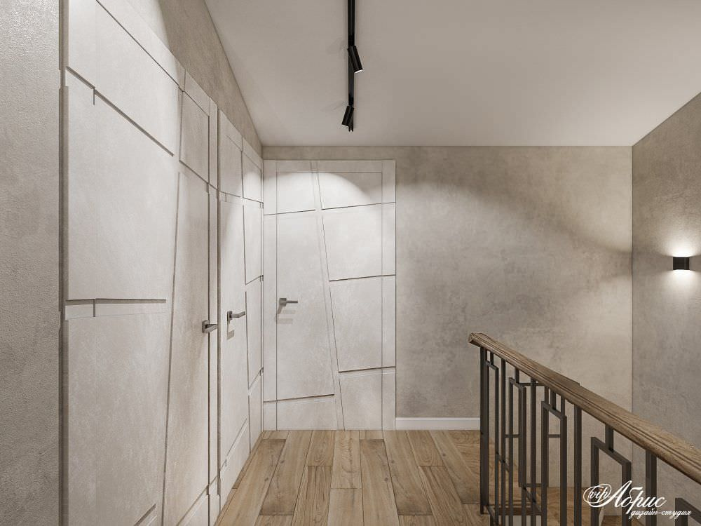 Дизайн трехэтажного таунхауса с перепланировкой и зонированием (ул.Пухальского)