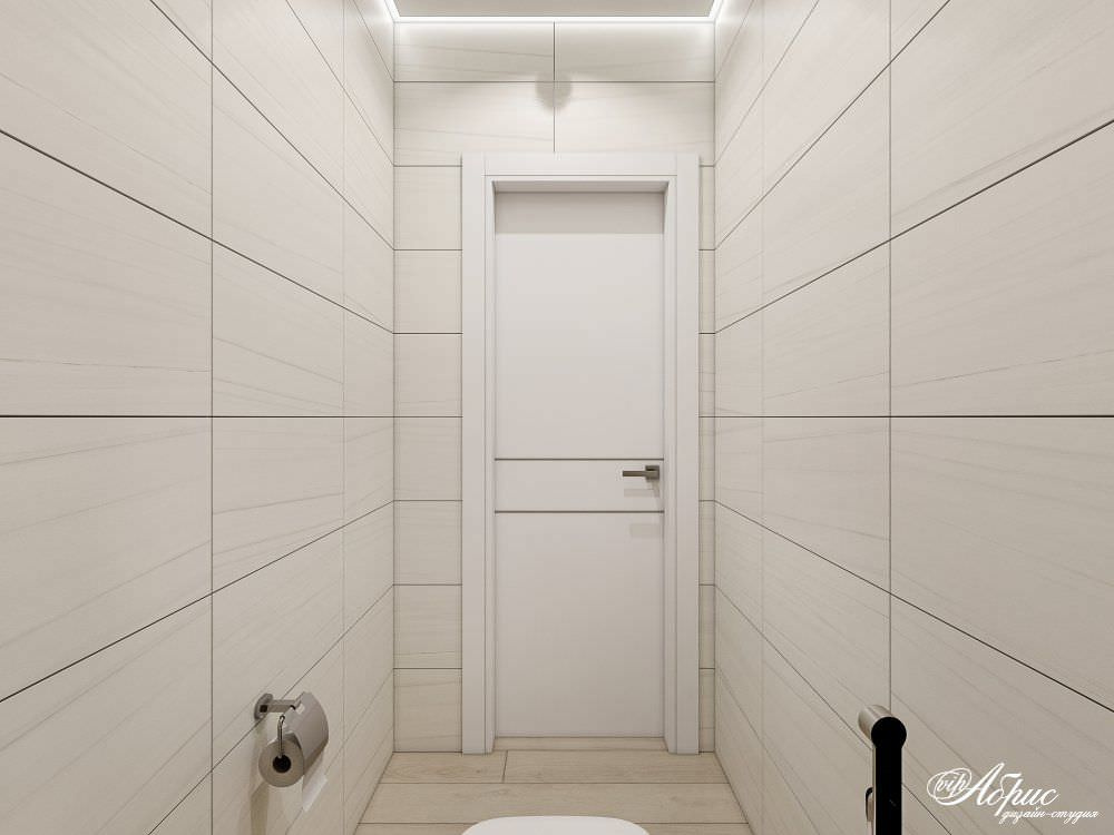 Дизайн двухкомнатной квартиры с совмещенной кухней-гостиной (ул.Кольцевая)