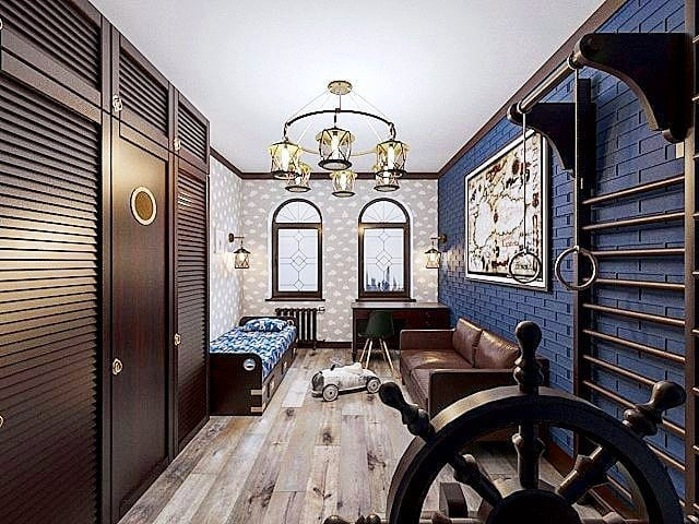 Квартира в стиле лофт 107 кв.м