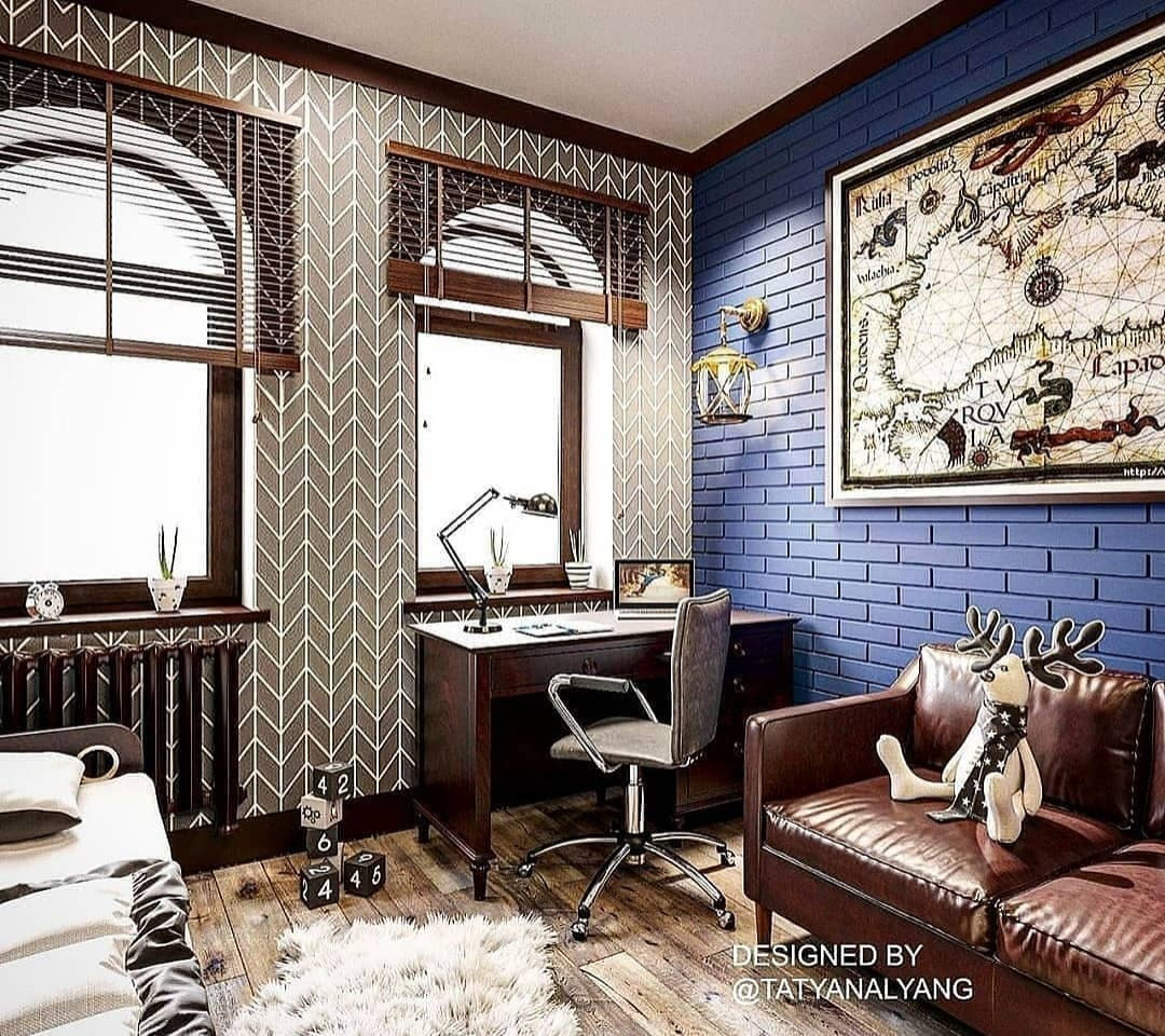 Квартира в стиле лофт 107 кв.м