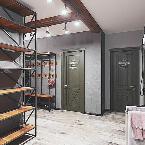 Квартира в стиле лофт 107 кв.м