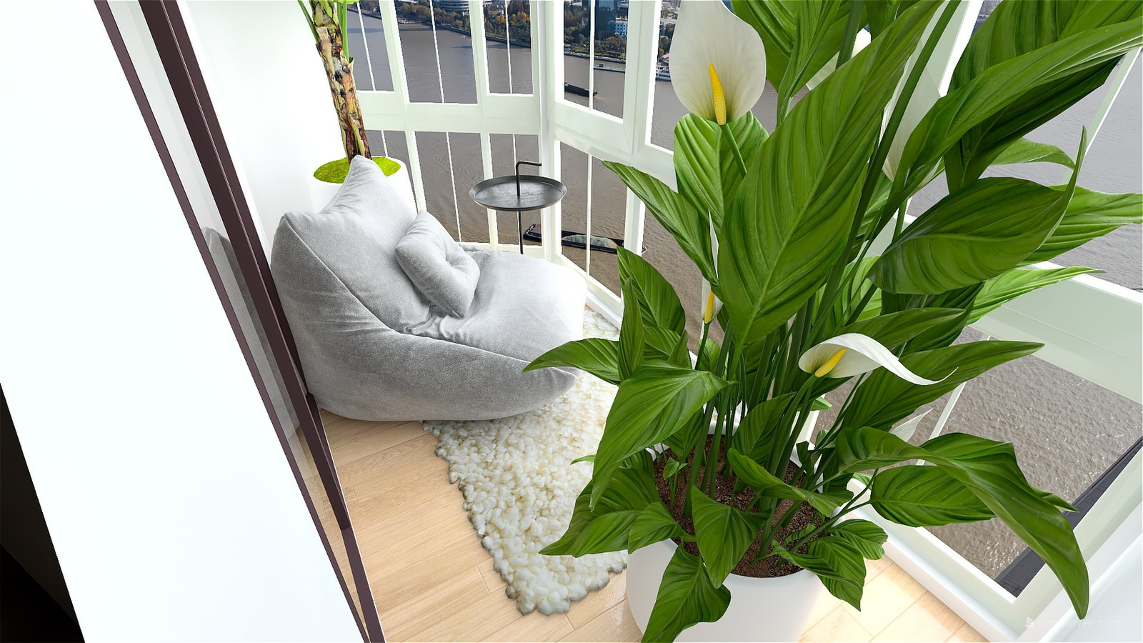 Двухкомнатная квартира