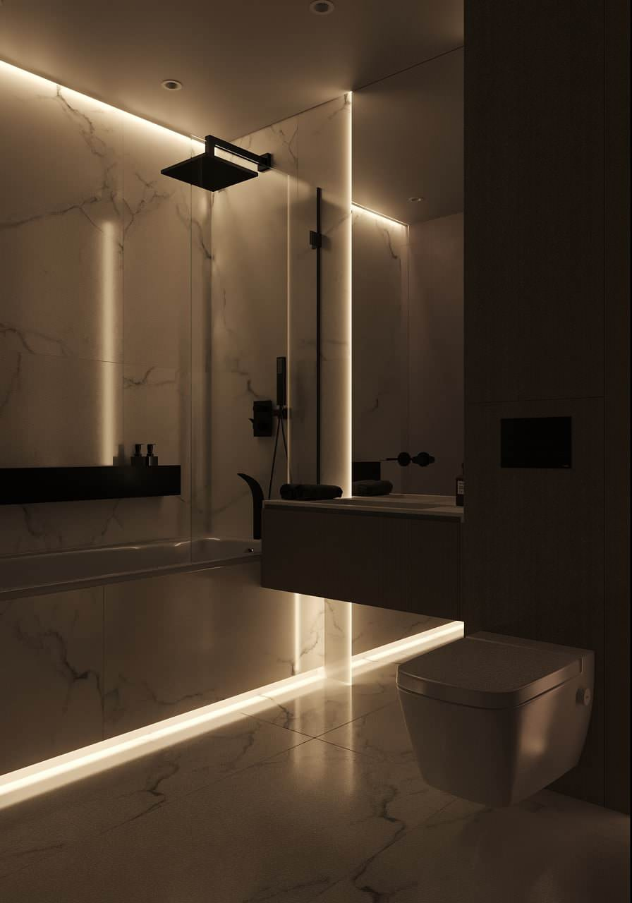 Санузел в терхкомнатной квартире в Москве, м. Войковская