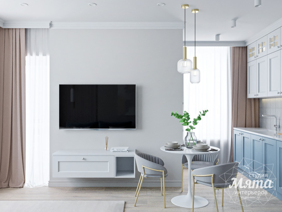 Дизайн-проект маленькой кухни
