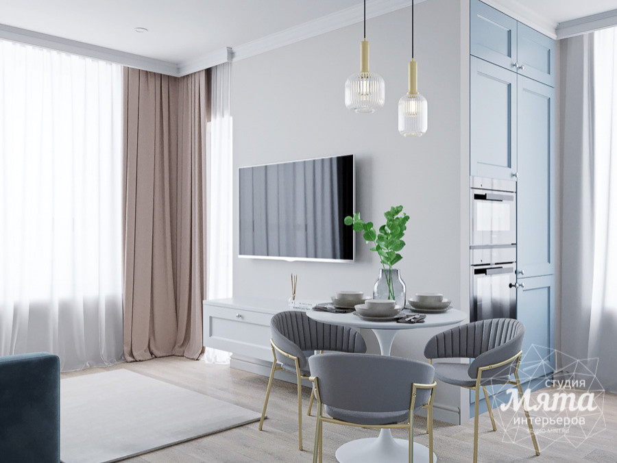 Дизайн-проект маленькой кухни