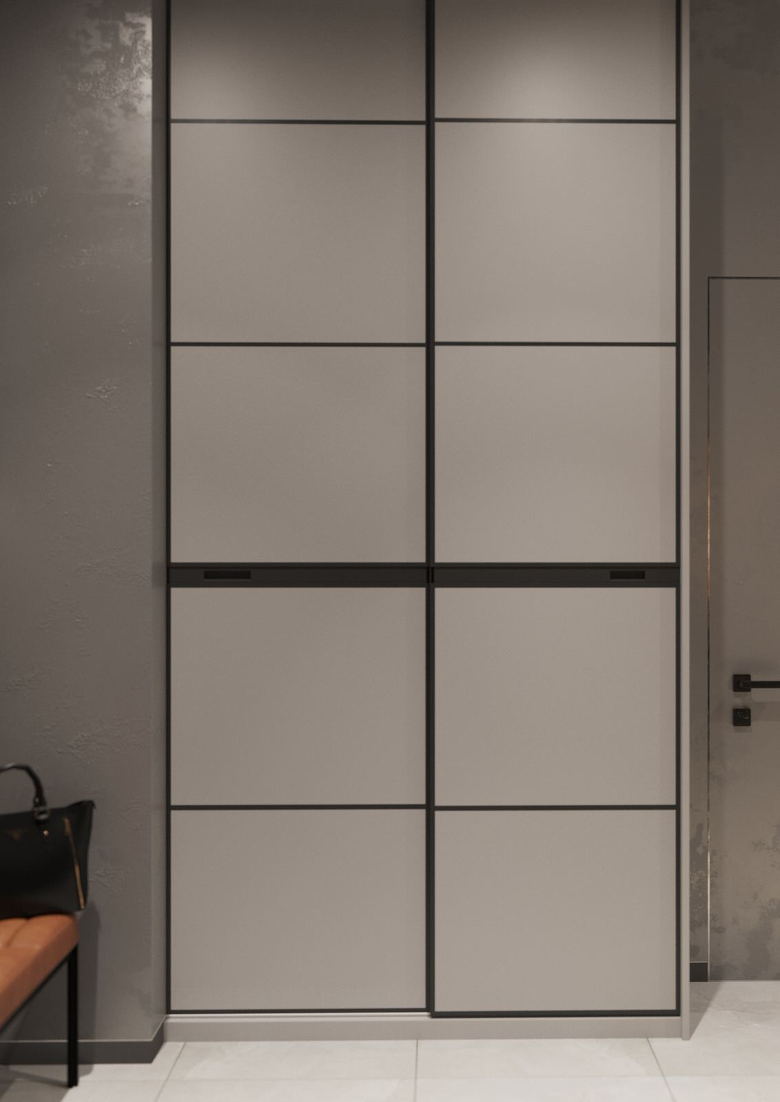 Interior design of an apartment