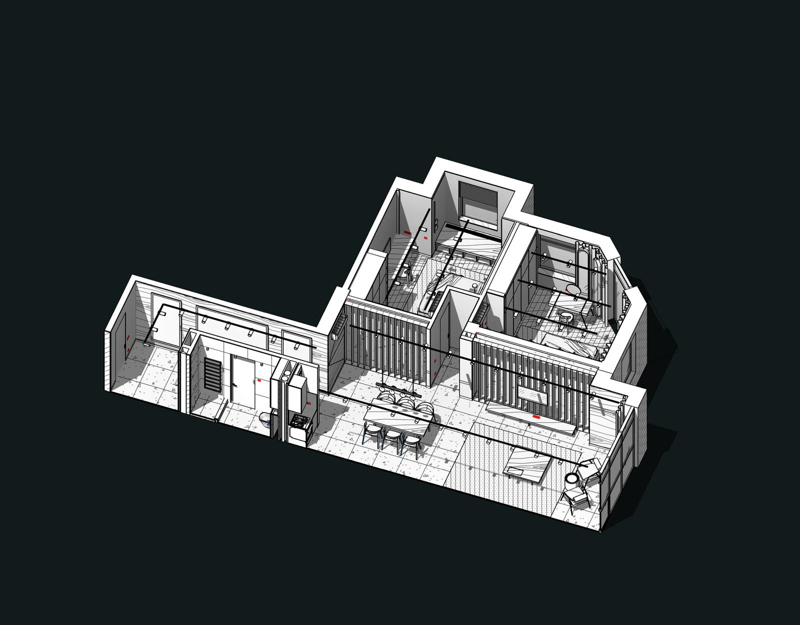 Pushkinskaya apartment