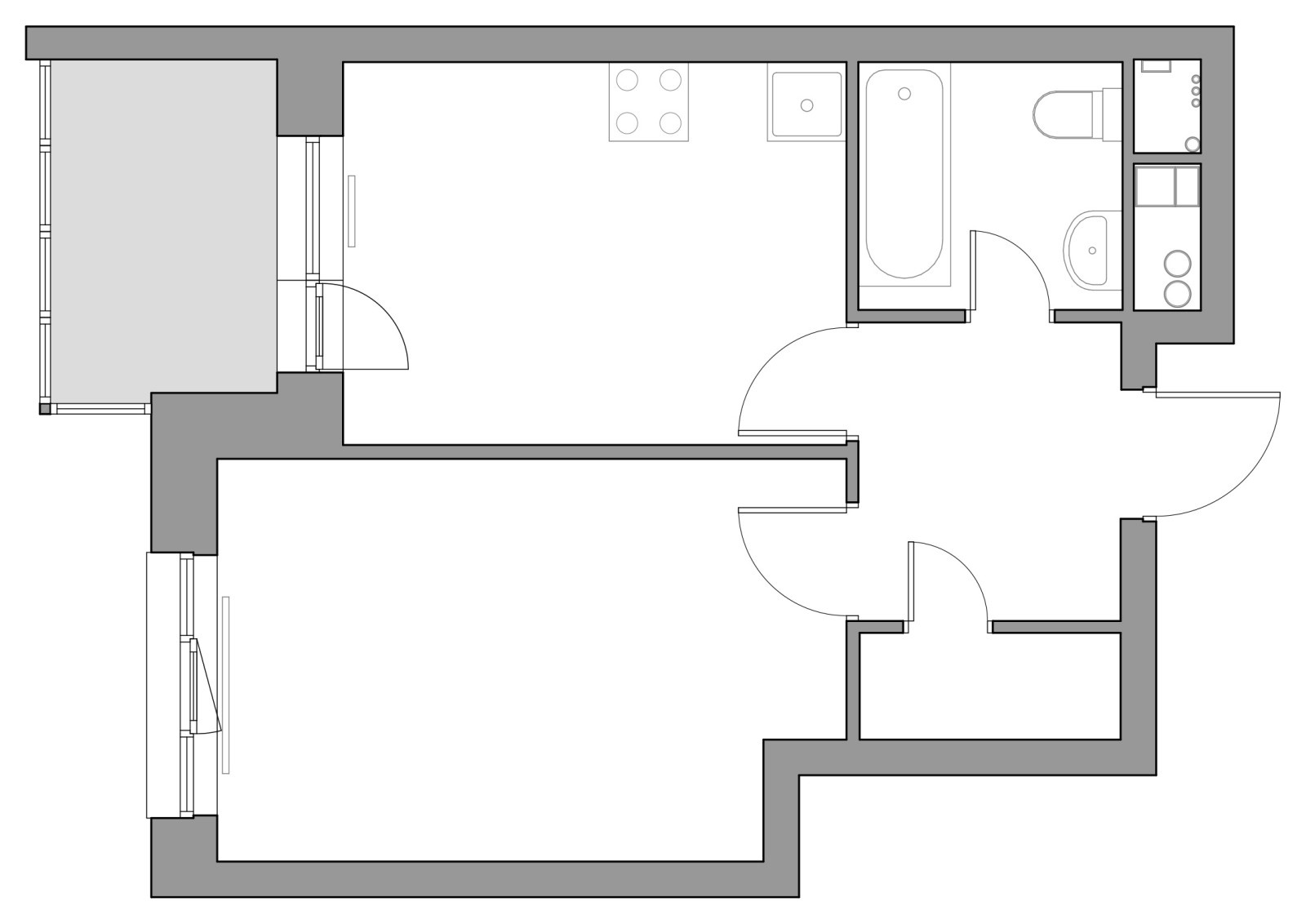 Квартира в ЖК Первый Московский 35 м. кв.