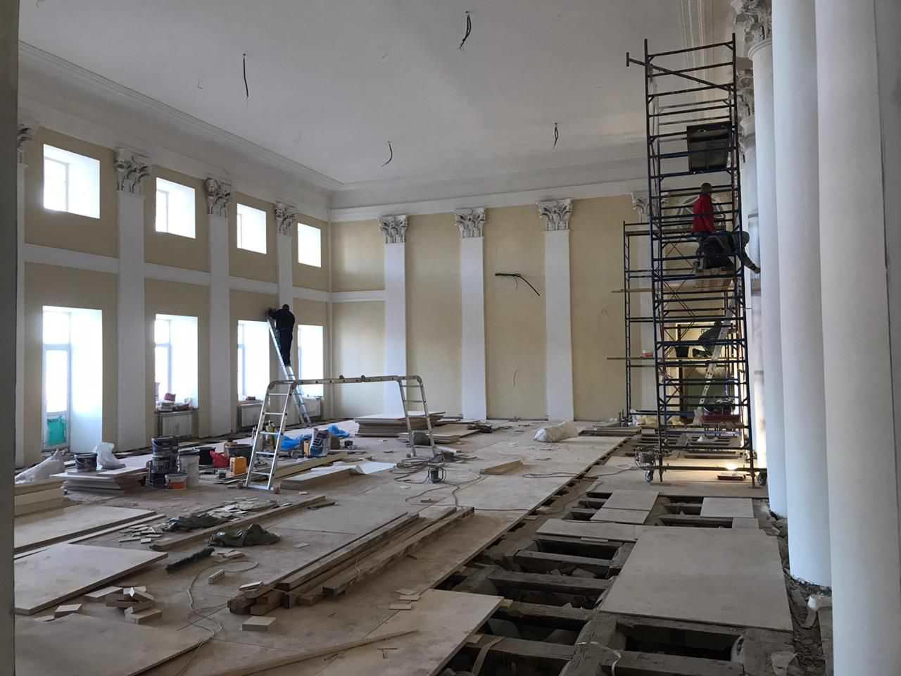 Актовый зал НГПУ