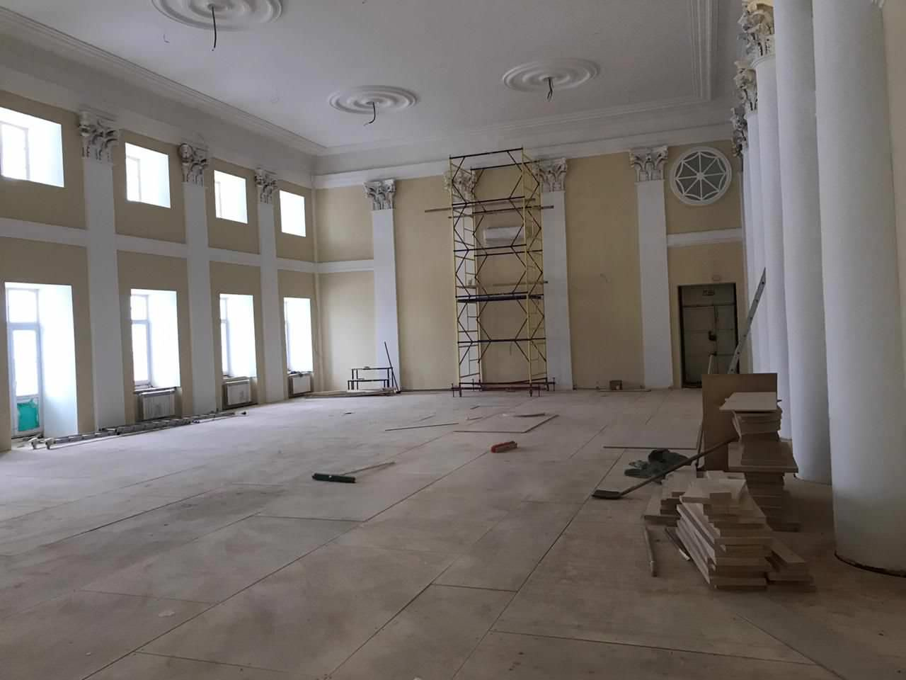 Актовый зал НГПУ