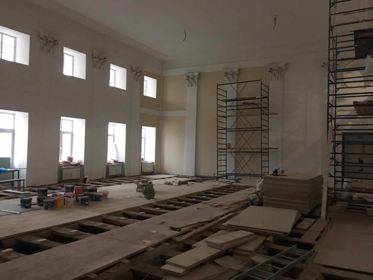 Актовый зал НГПУ