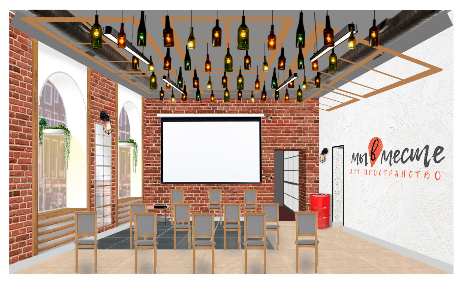 Белый лофт. Санкт-Петербург