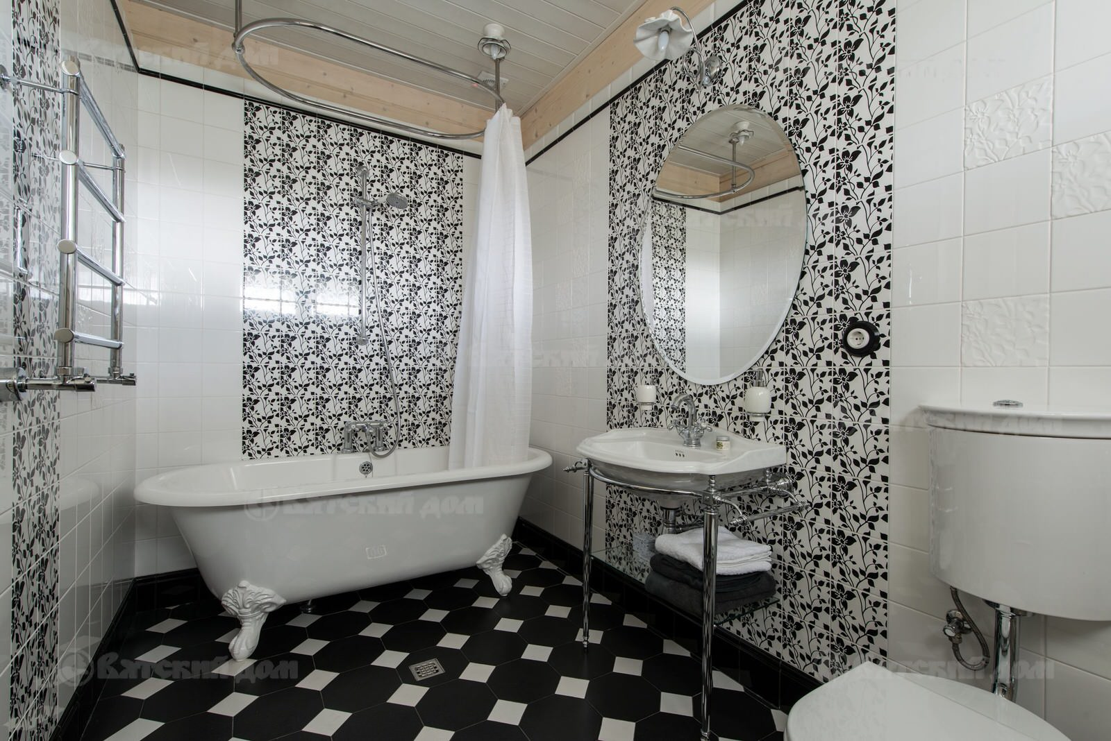 Деревянный дом из клееного бруса БК-400-33 (Вятский Дом)