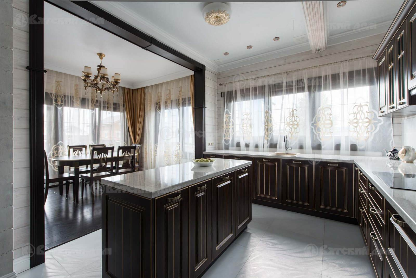 Деревянный дом из клееного бруса БК-300-46 (Вятский Дом)