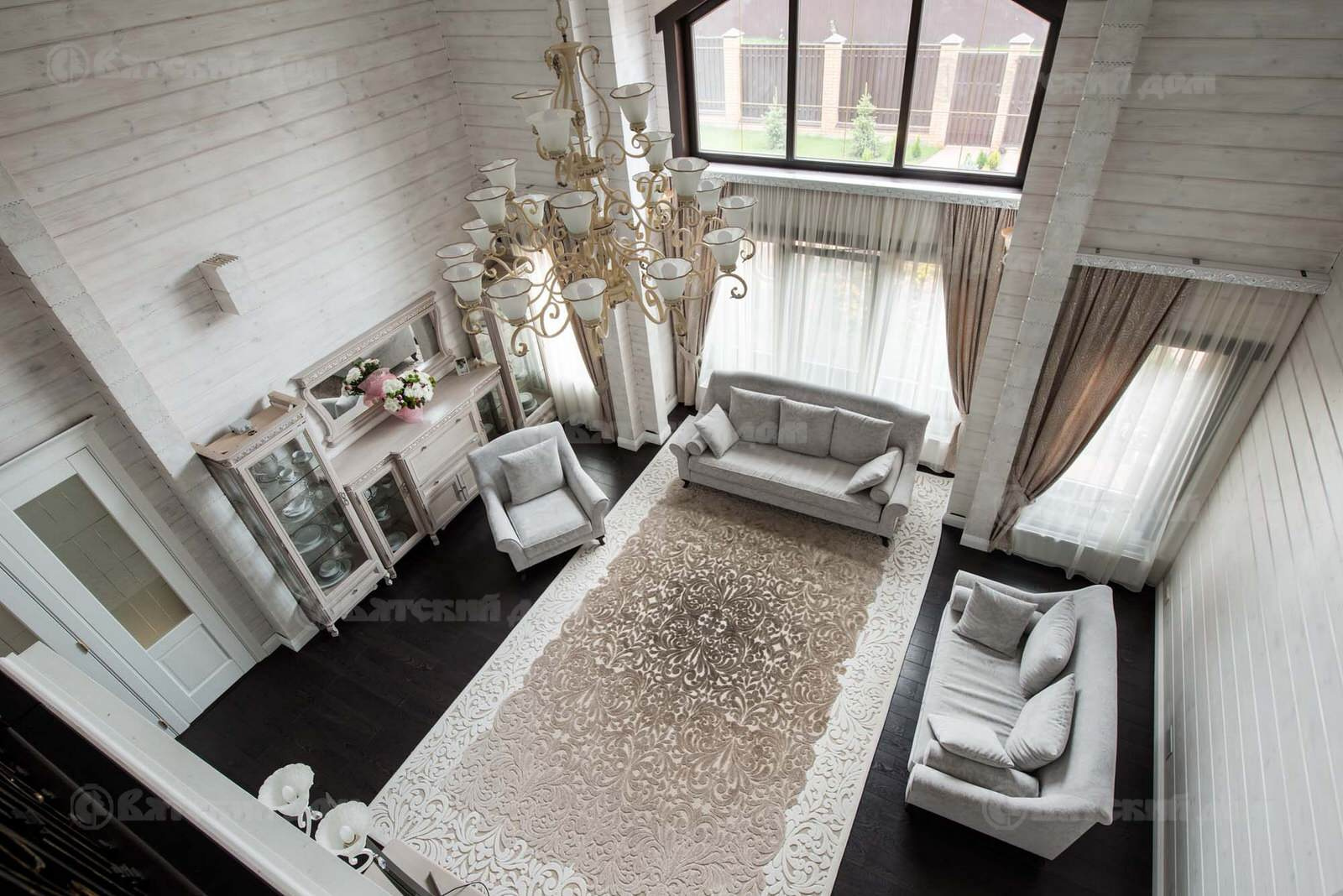 Деревянный дом из клееного бруса БК-300-46 (Вятский Дом)