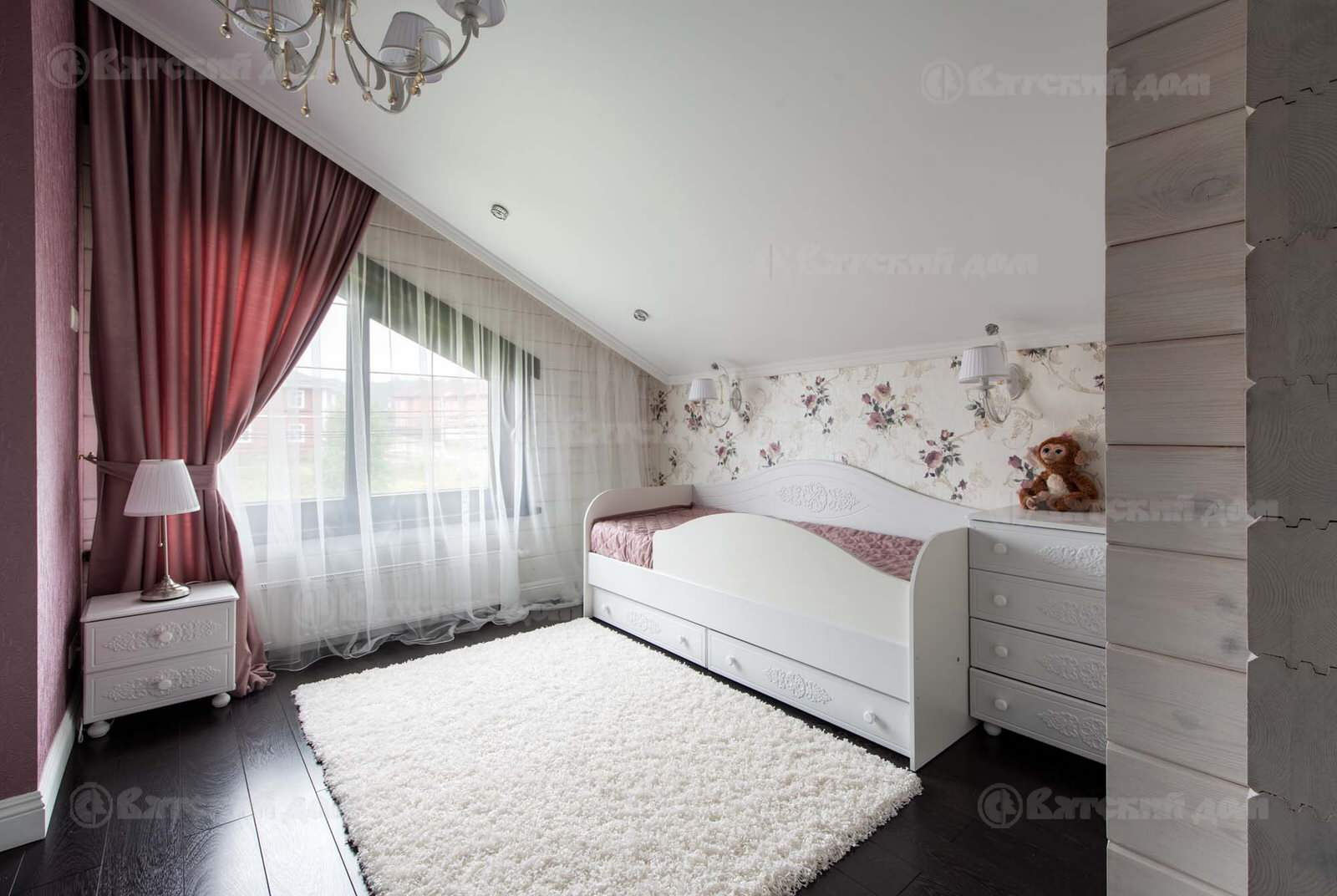 Деревянный дом из клееного бруса БК-300-46 (Вятский Дом)