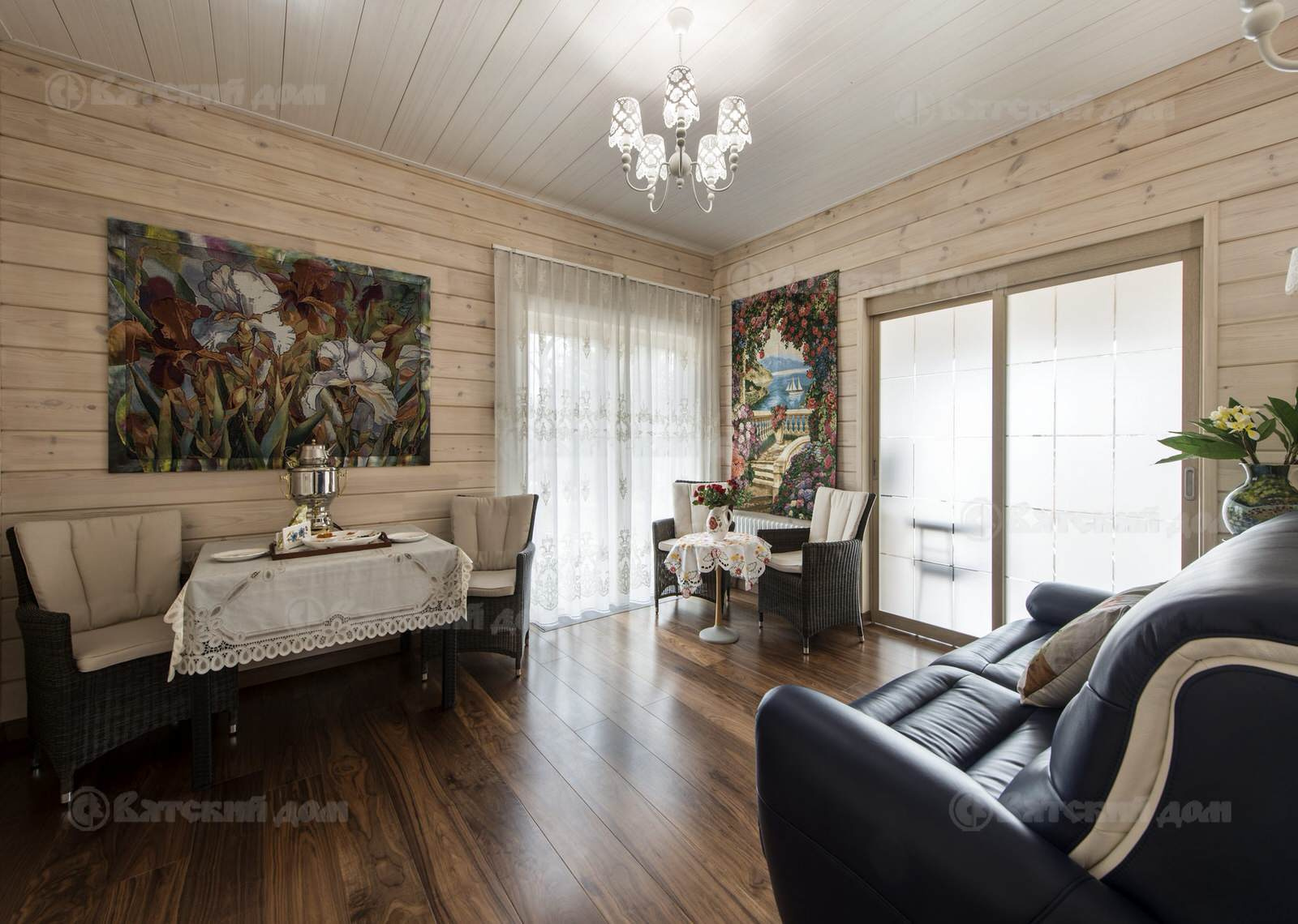 Баня из клееного бруса БК-200-53