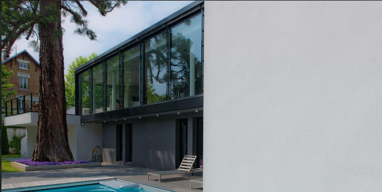 Коттедж  с системой ASS 50 от наших партнёров SCHUECO