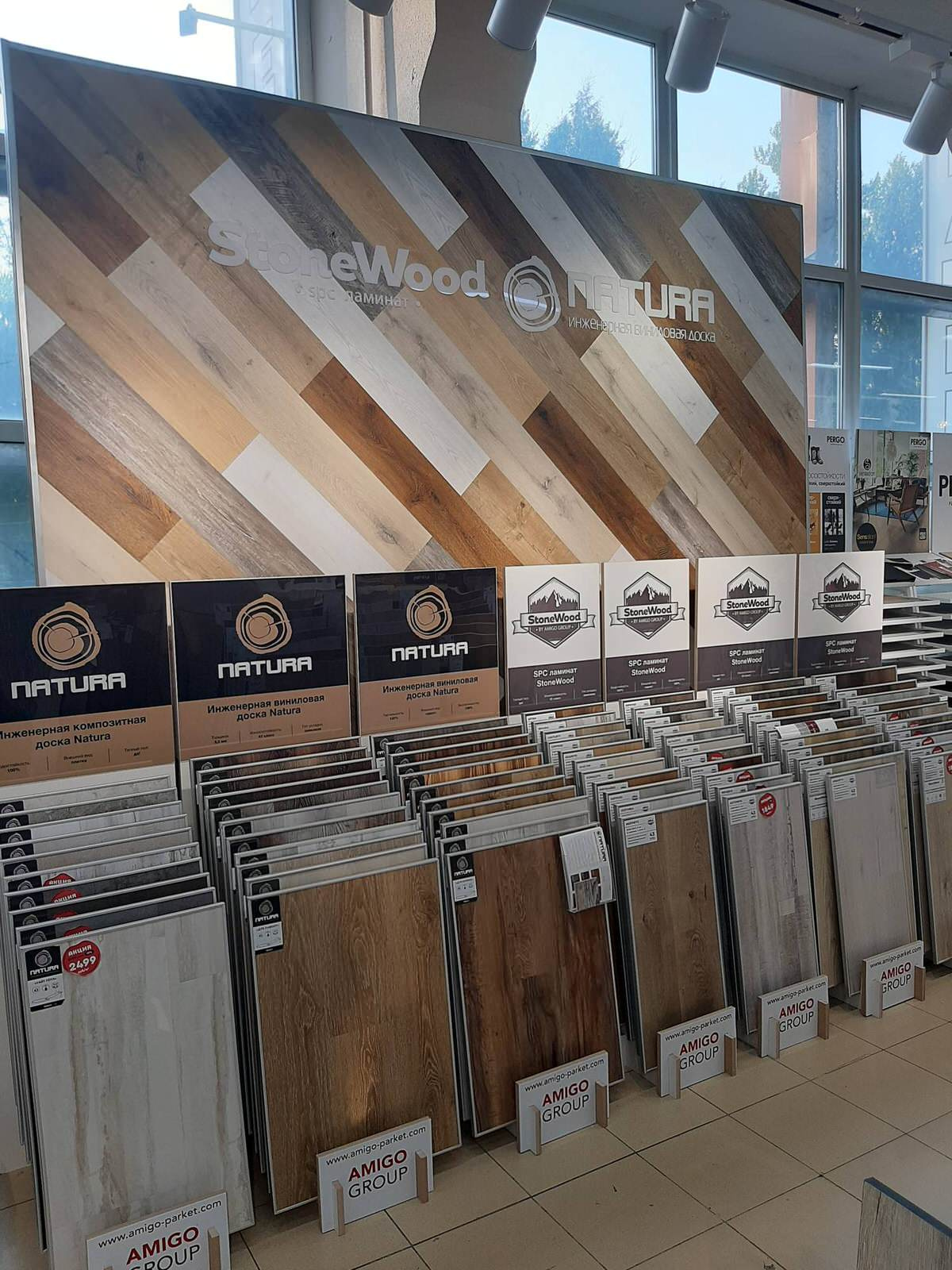 Паркет PRO в ТК "Бестужевский" СПб