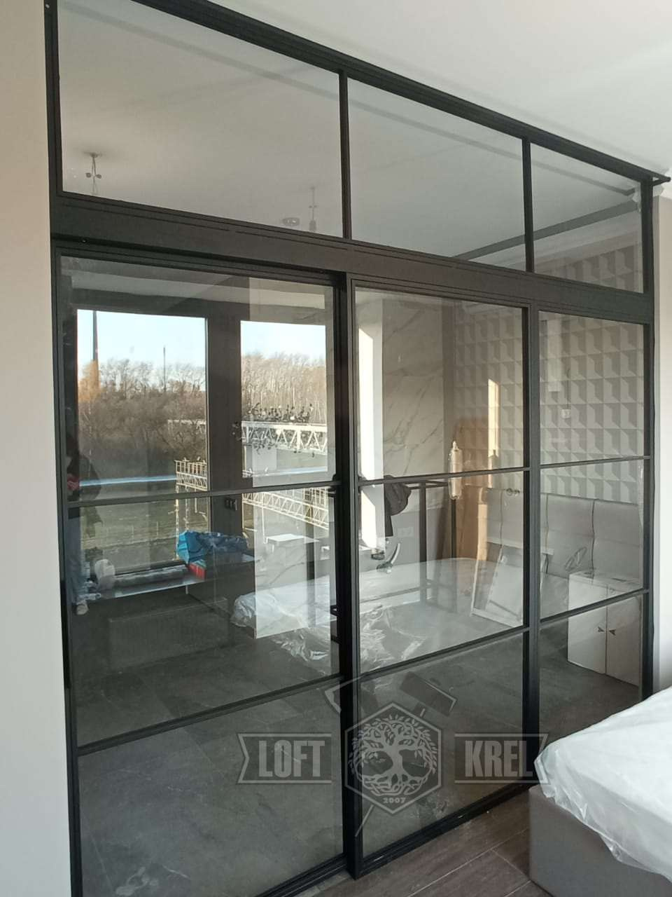 Перегородка для спальни