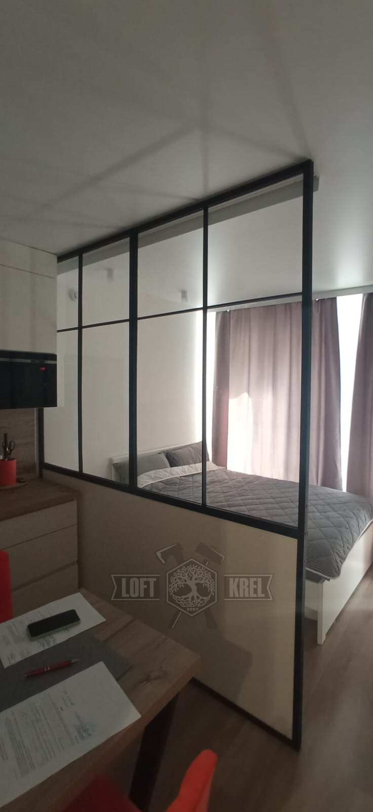 Перегородка для спальни