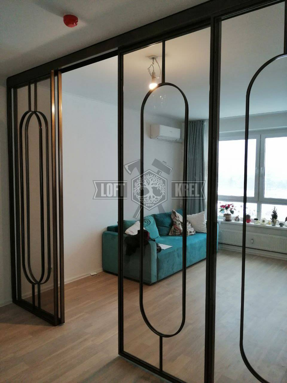 Перегородка в гостинную