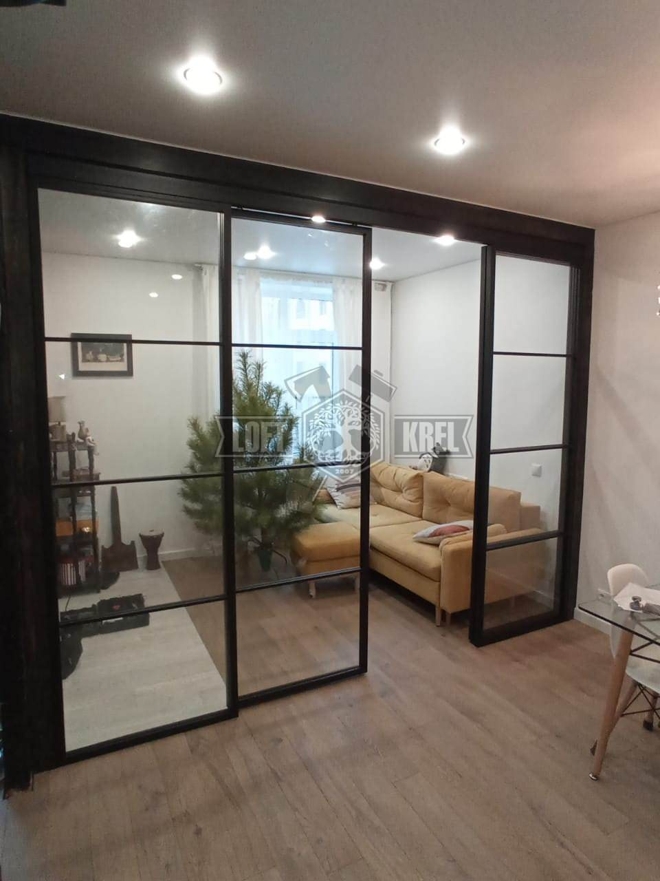 Перегородка в гостинную