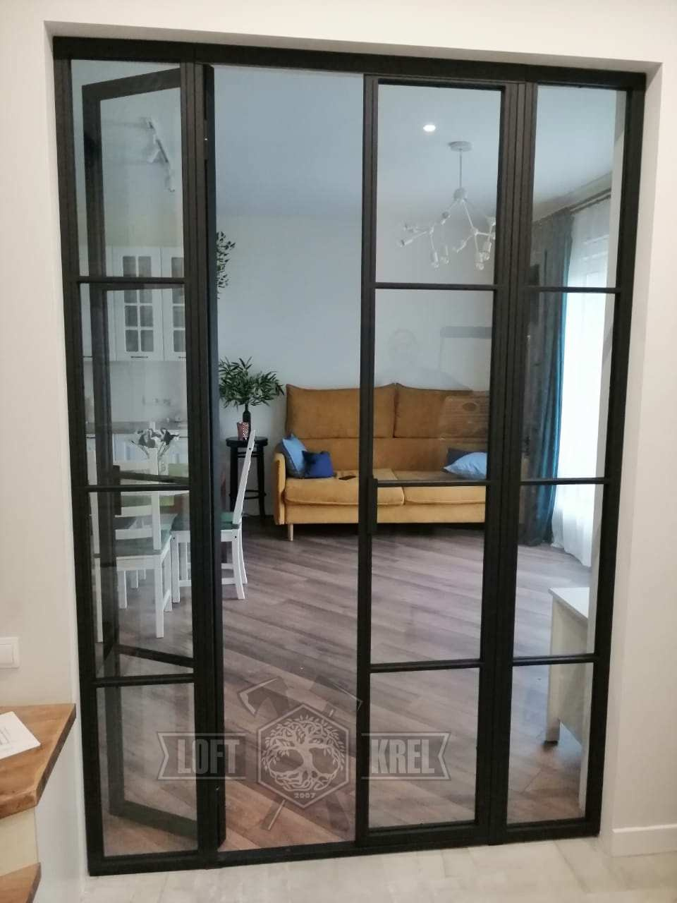 Перегородка в гостинную