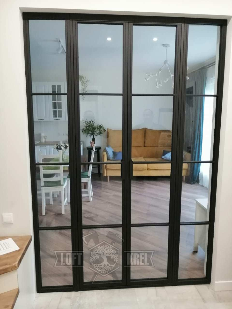 Перегородка в гостинную