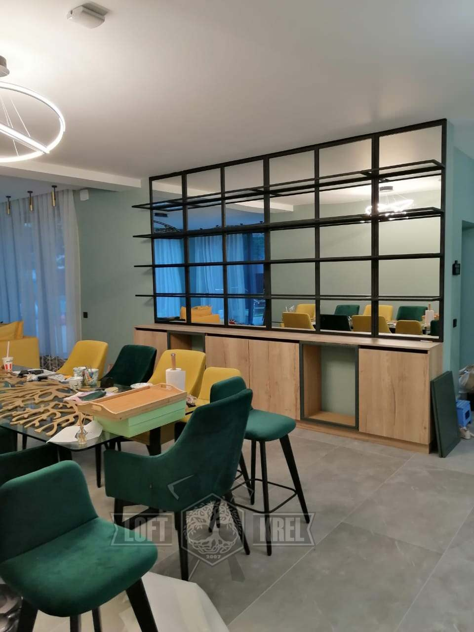 Перегородка в гостинную