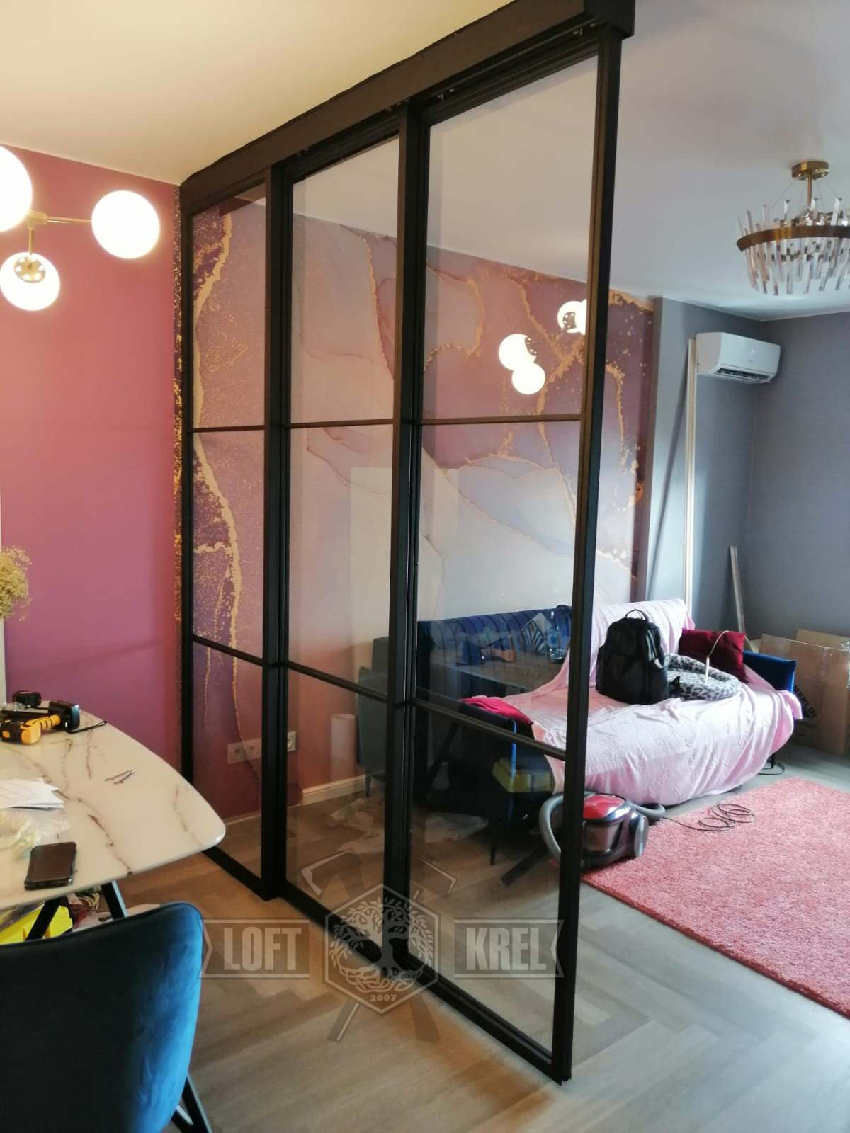 Перегородка в гостинную