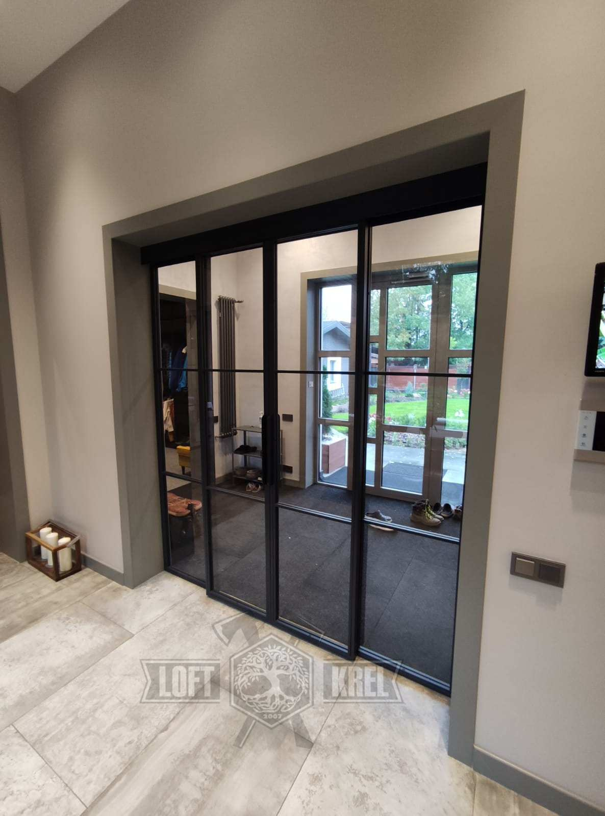 Перегородка в гостинную