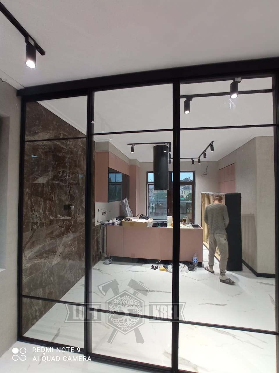 Перегородка в гостинную