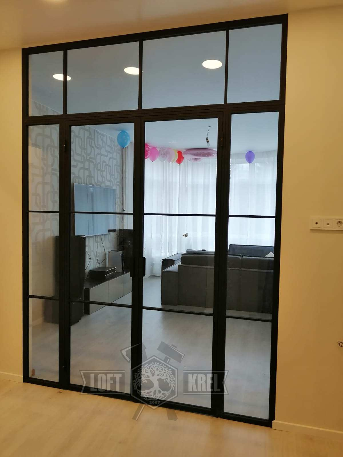 Перегородка в гостинную