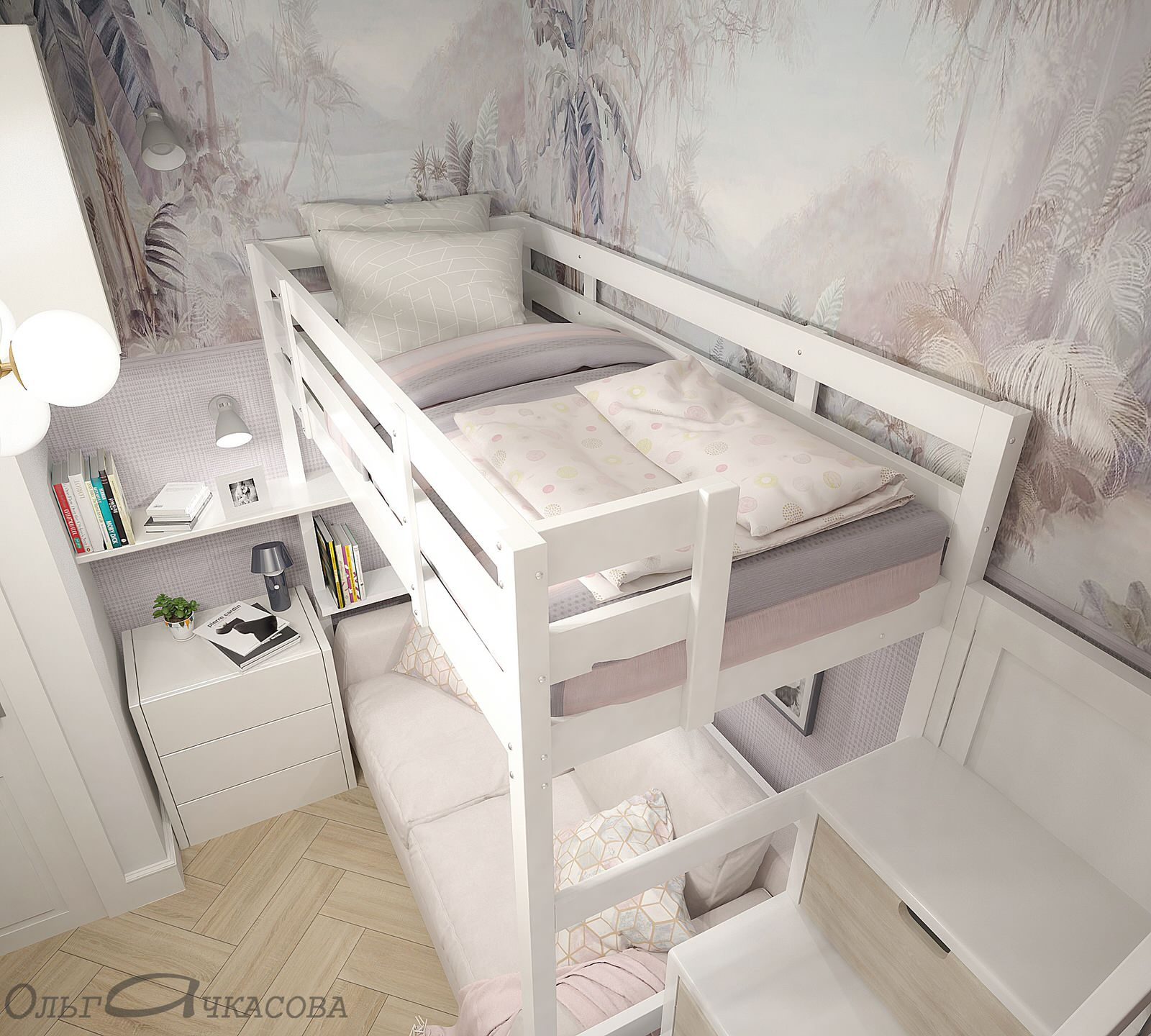 проект квартиры в Москве для семьи из четырех человек