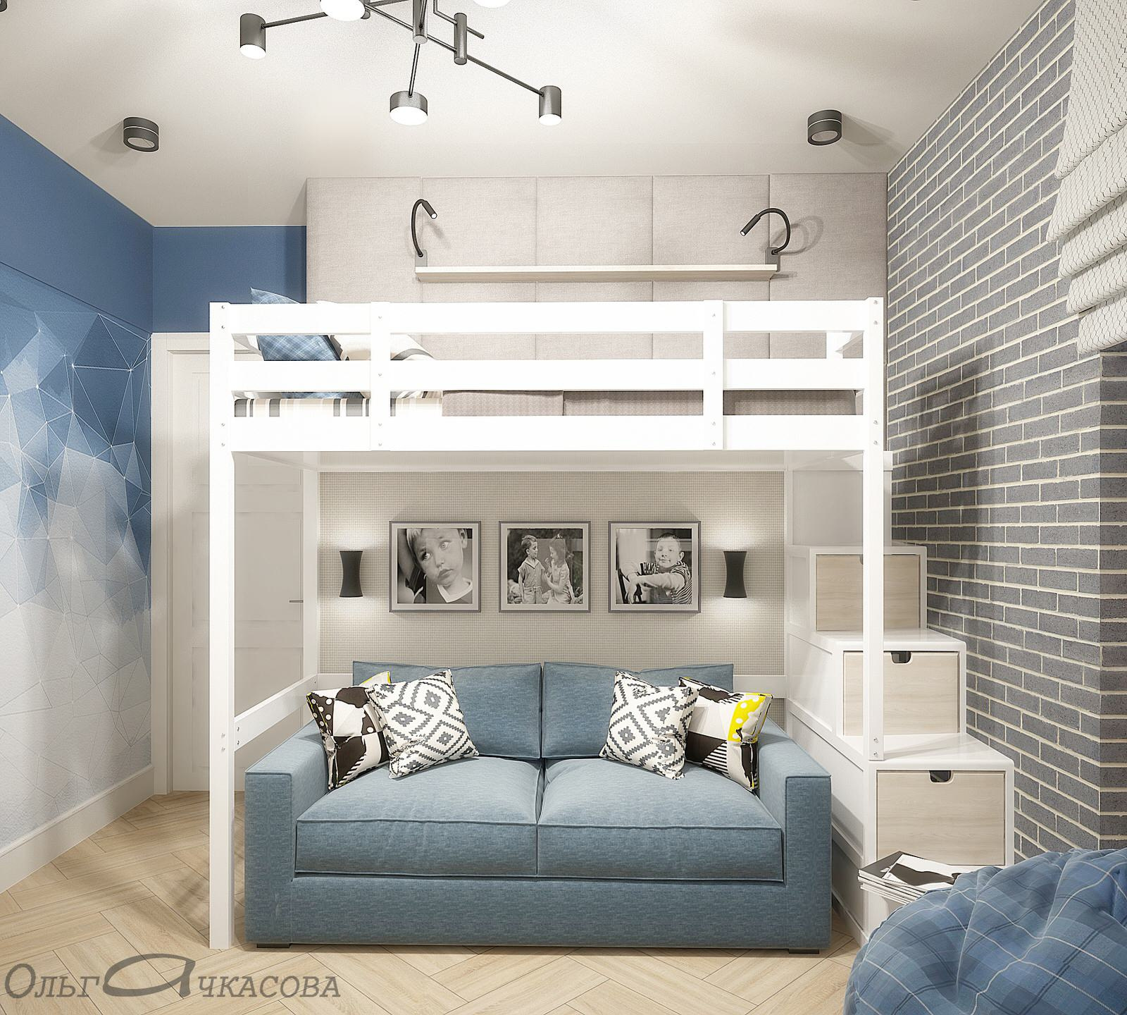 проект квартиры в Москве для семьи из четырех человек