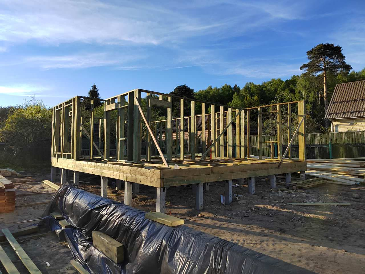 Каркасные дома