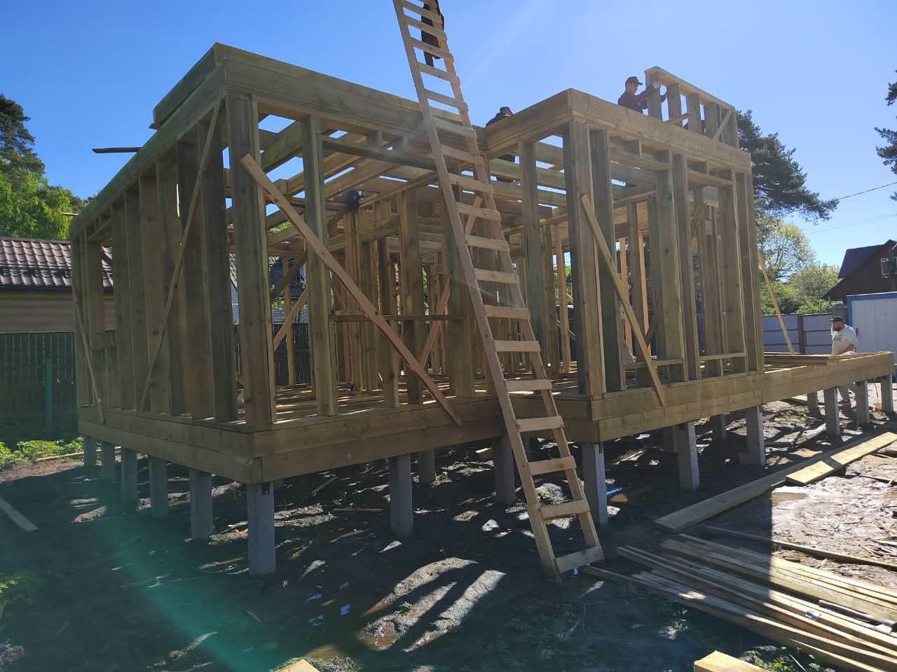 Каркасные дома