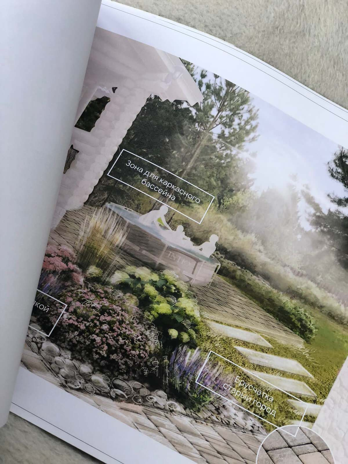 Проект участка "В тени сосен"