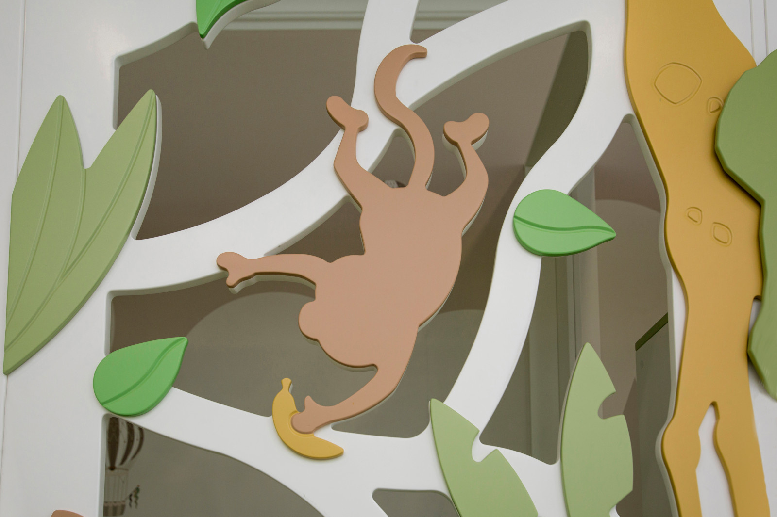 Детская игровая комната в стили джунгли