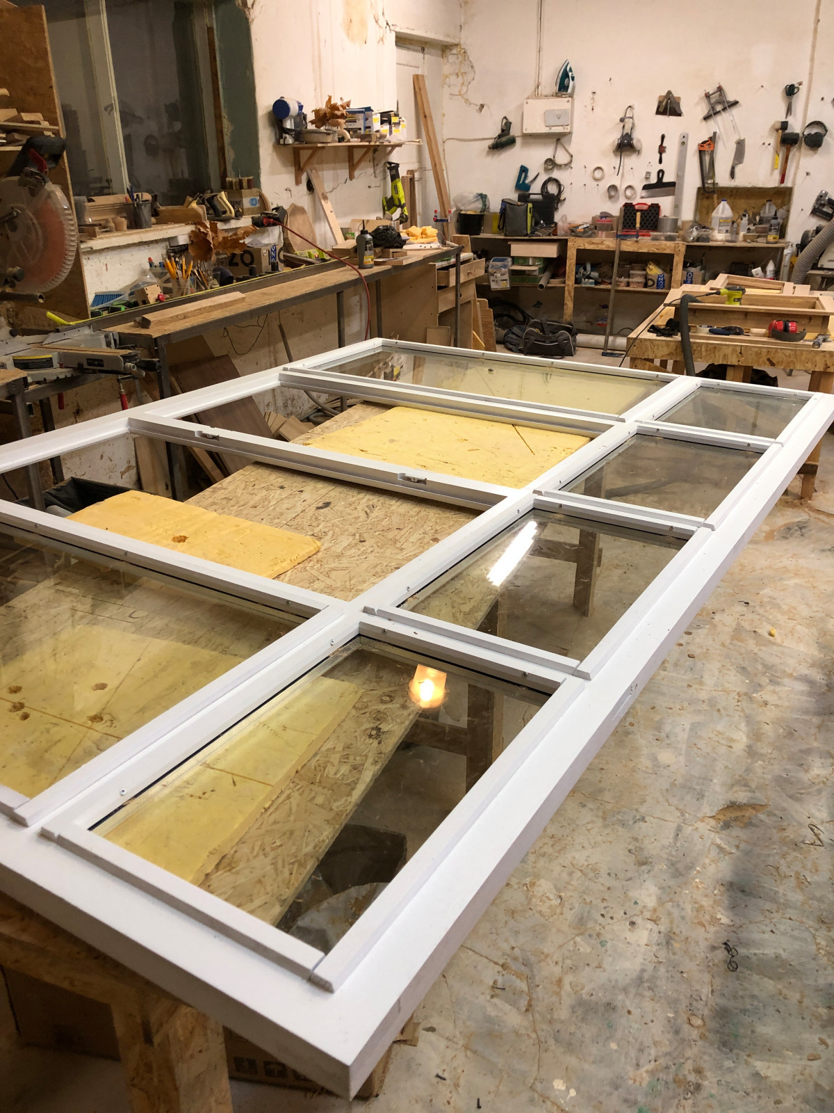 Окна из массива дерева