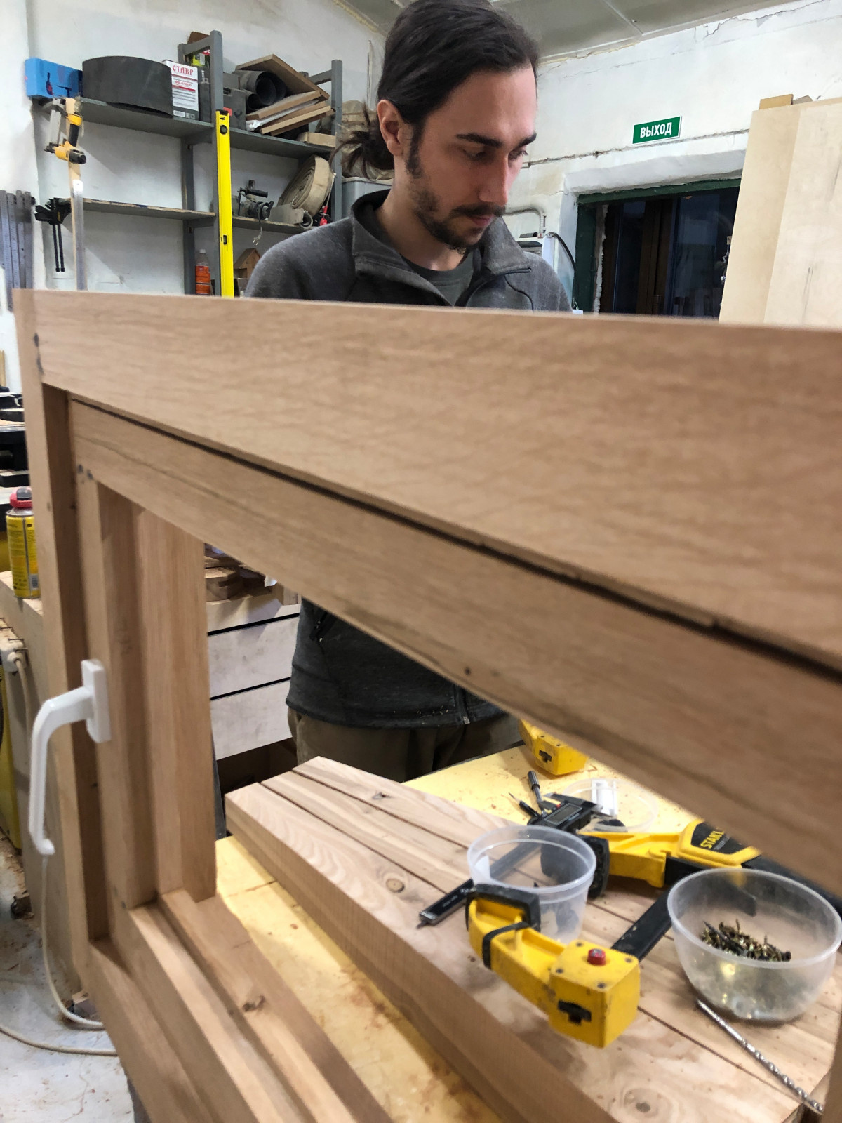 Окна из массива дерева