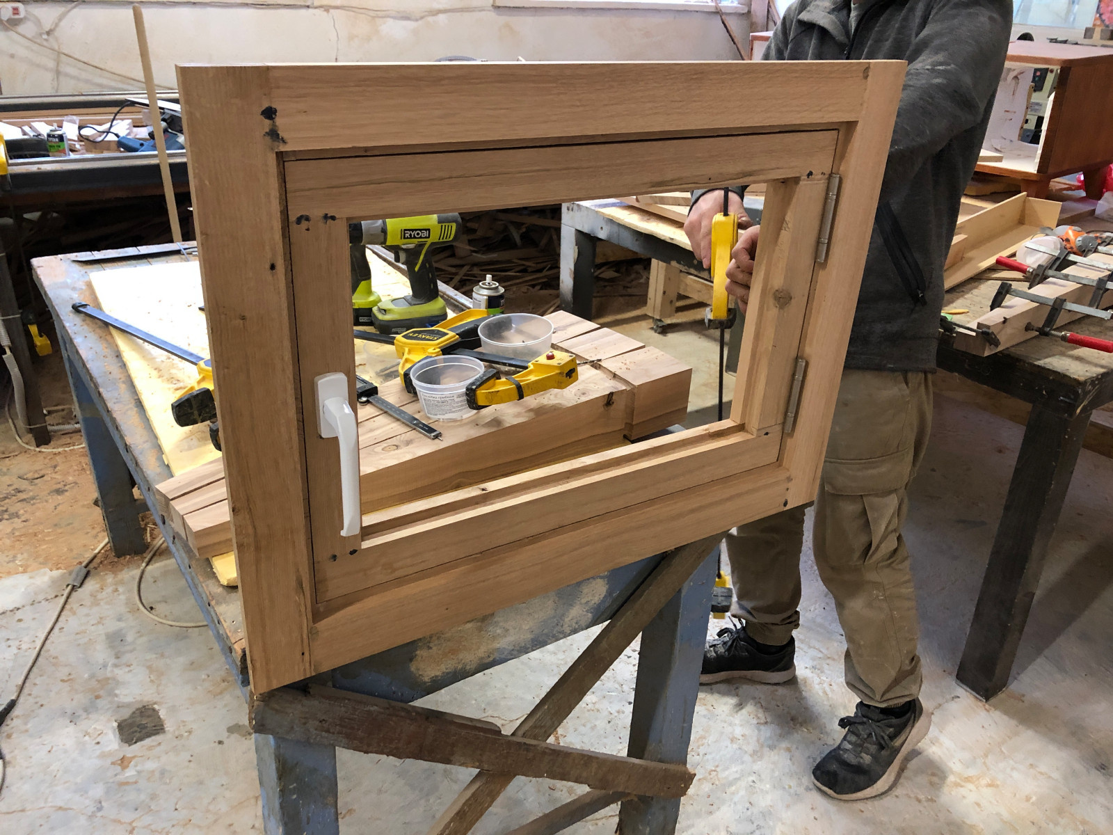 Окна из массива дерева