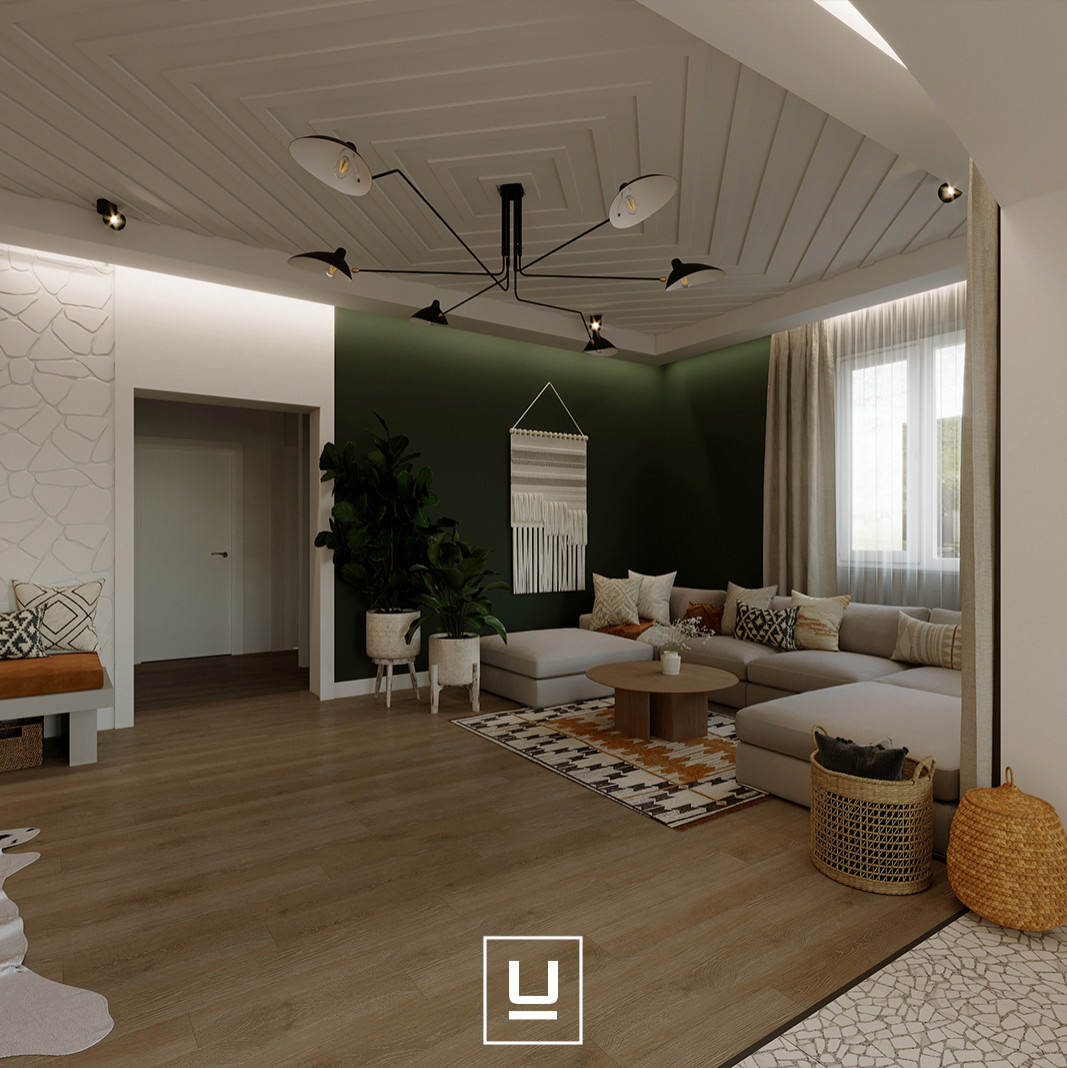 ДОМ В ПОДМОСКОВЬЕ (58 КВ.М - КУХНЯ, ГОСТИНАЯ, ДЕТСКАЯ)