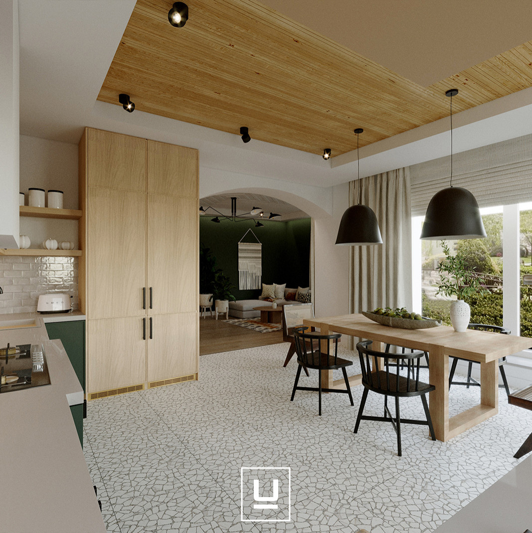 ДОМ В ПОДМОСКОВЬЕ (58 КВ.М - КУХНЯ, ГОСТИНАЯ, ДЕТСКАЯ)