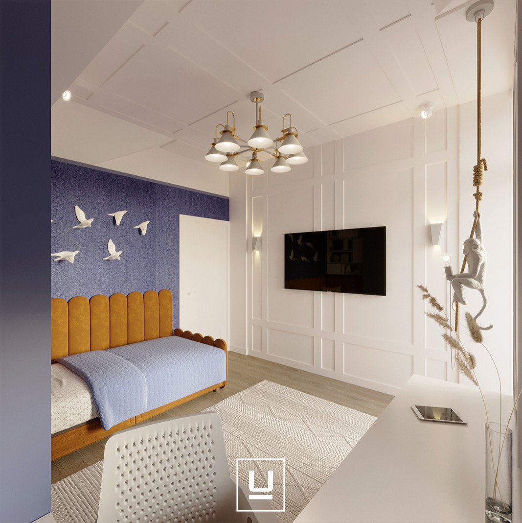 ДОМ В ПОДМОСКОВЬЕ (58 КВ.М - КУХНЯ, ГОСТИНАЯ, ДЕТСКАЯ)