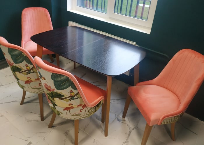 Кухня с окнами на запад