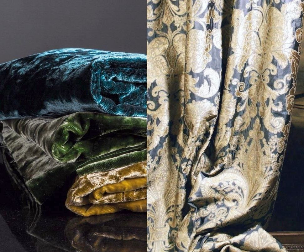 Шторы на заказ. Текстильный дизайн и пошив элитных штор. Заказать элитные шторы.