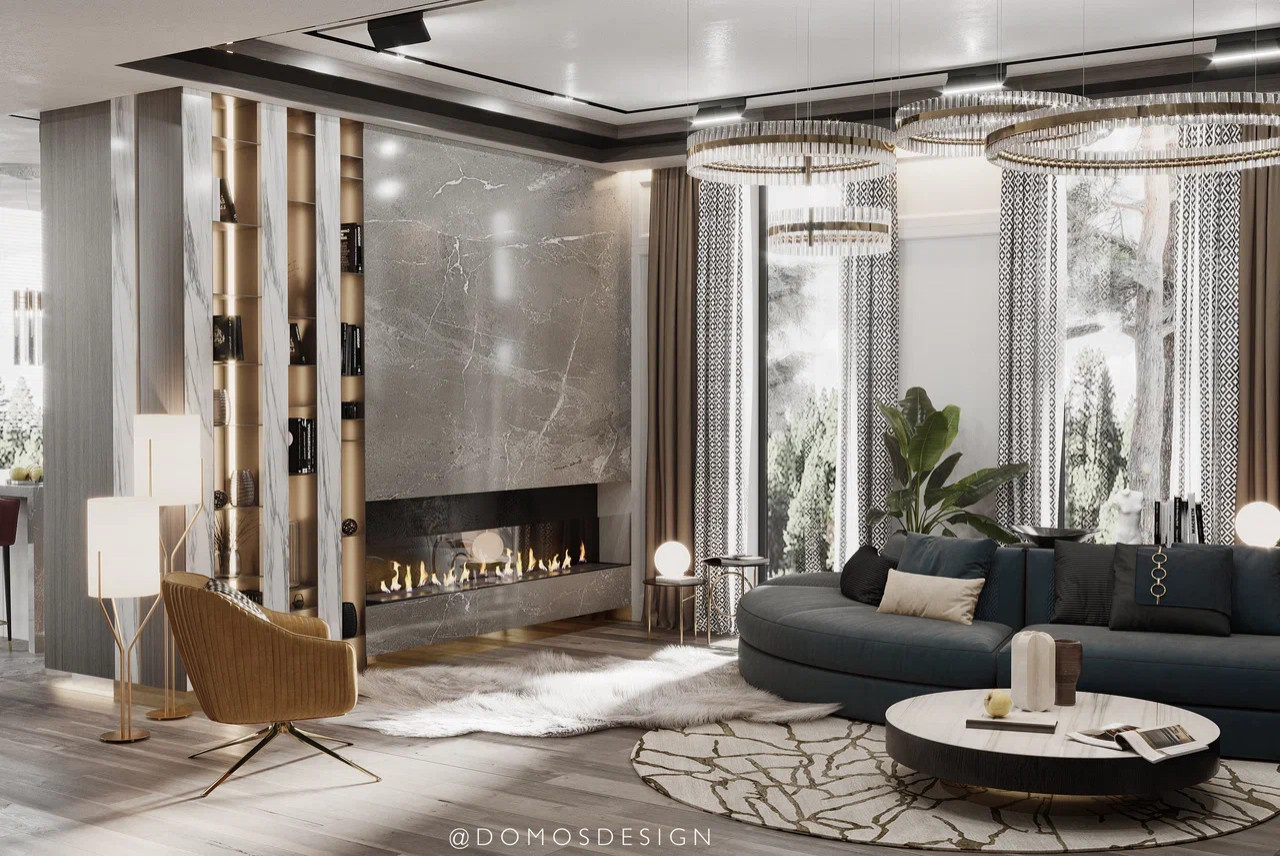 Загородный дом Lipki Project 750 кв.м