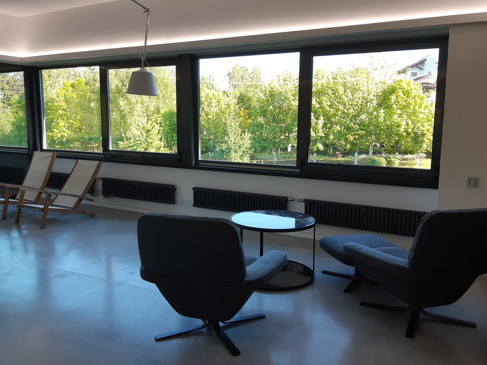 Реконструкция консоли над бассейном